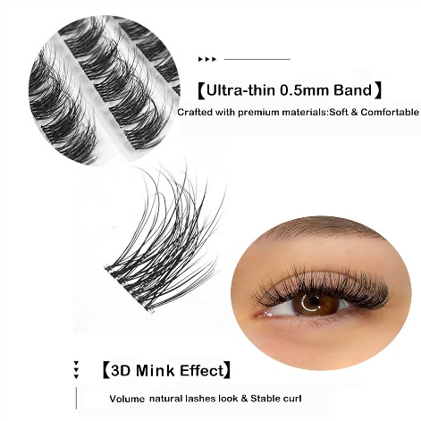 Направете сами мега волуменски екстензии за трепки со Pingdu Sparkling Eyelash®